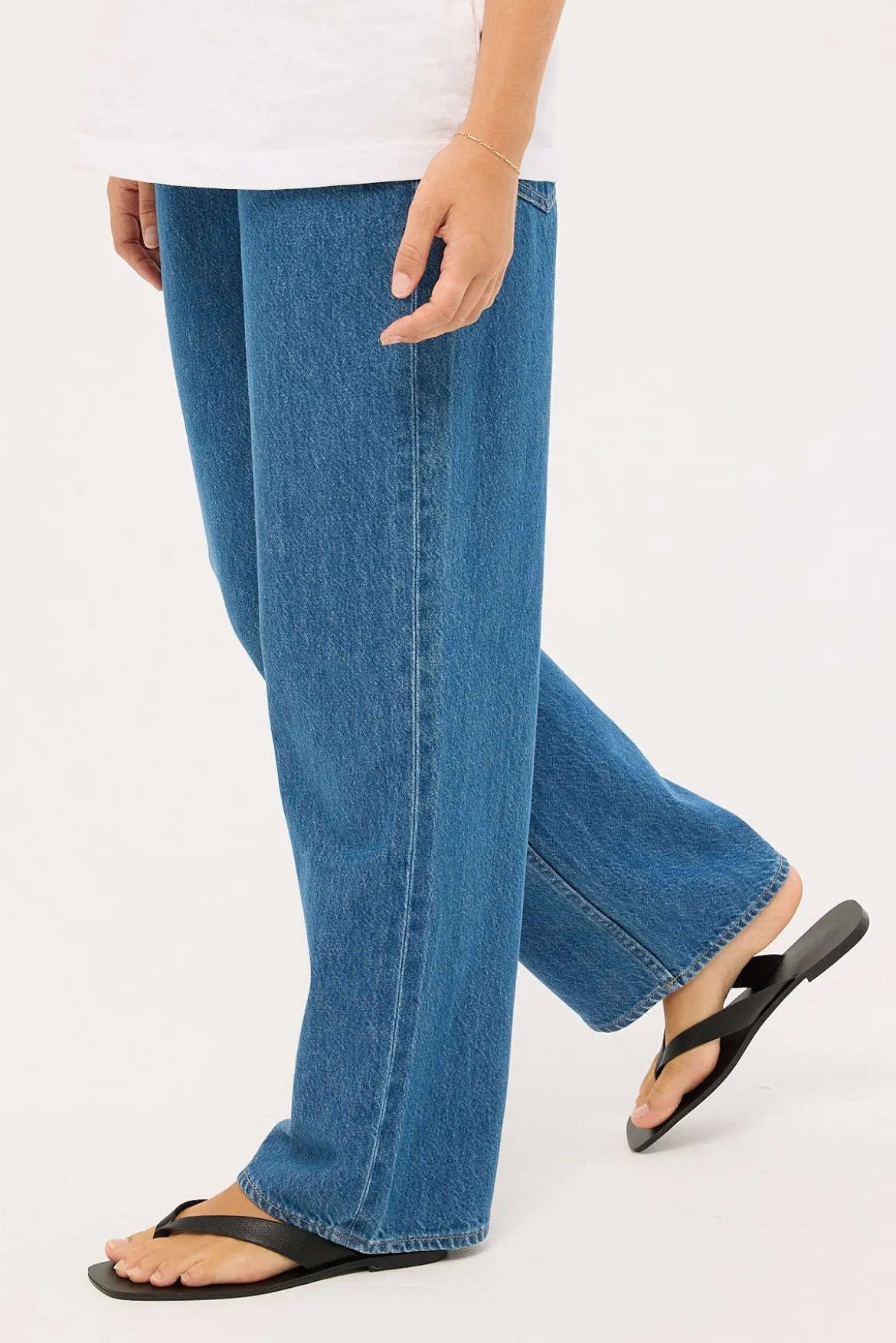 Low Bella Baggy Jean Lush Blues