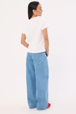 Low Farrah Jean Petite Blue Temptation