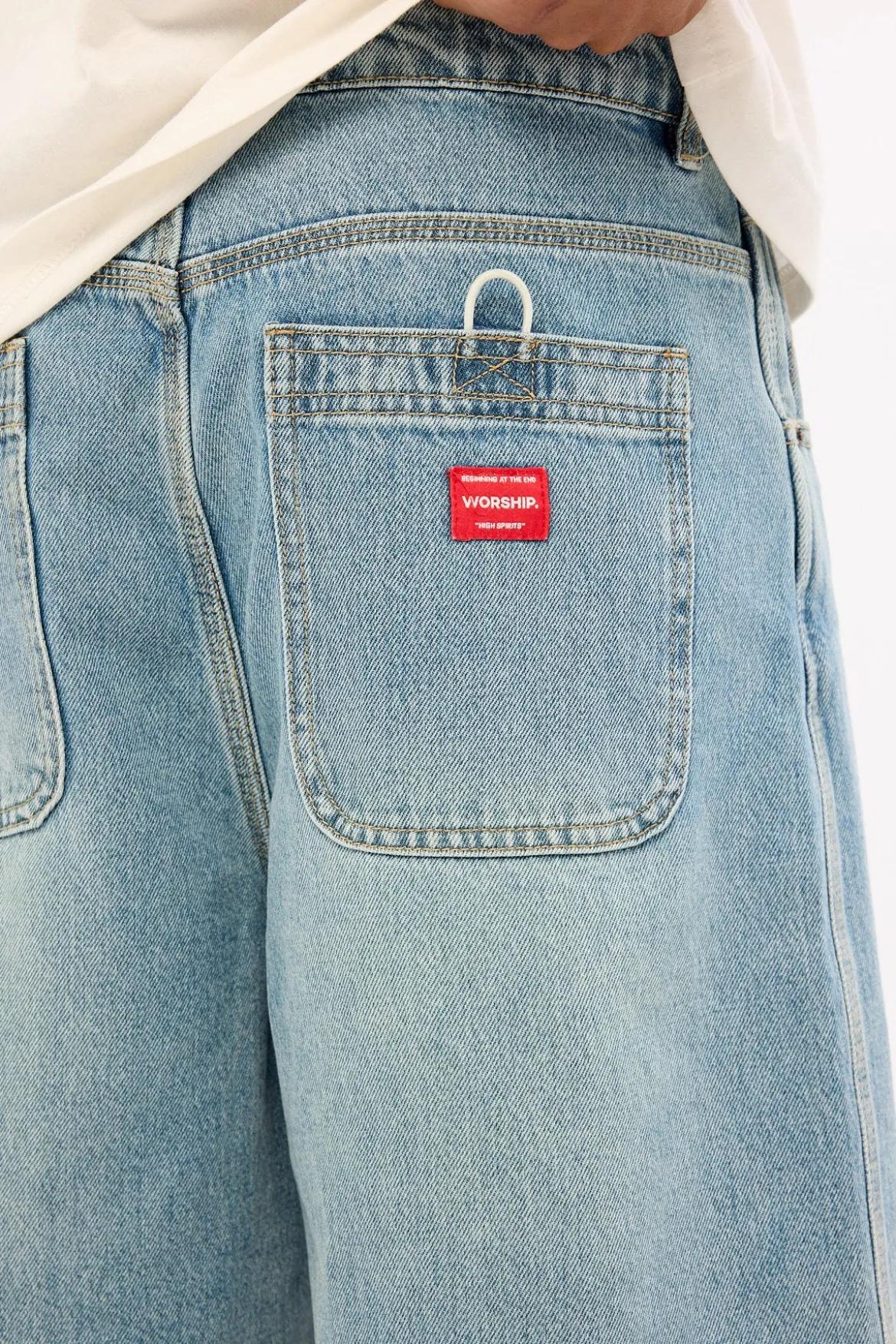 Low Goes Dozer Jean Short Light N Dirty