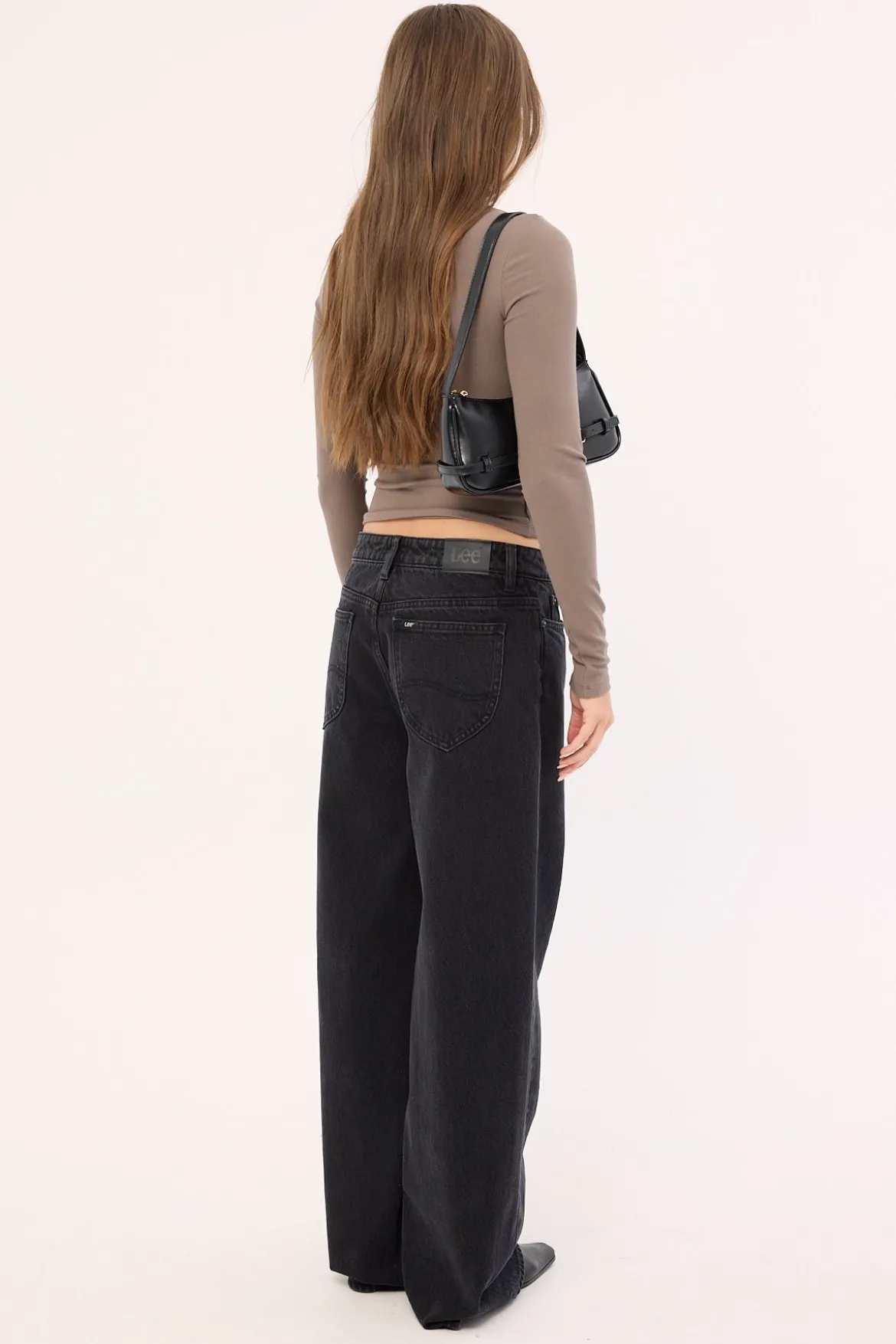 Low Slouch Jean Black Super Used