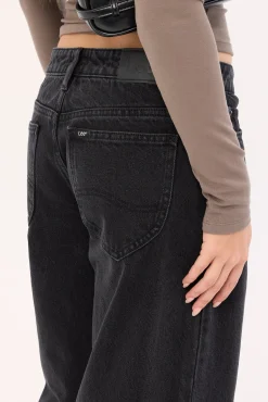 Low Slouch Jean Black Super Used