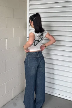 Low Slouch Jean Indigo Soul