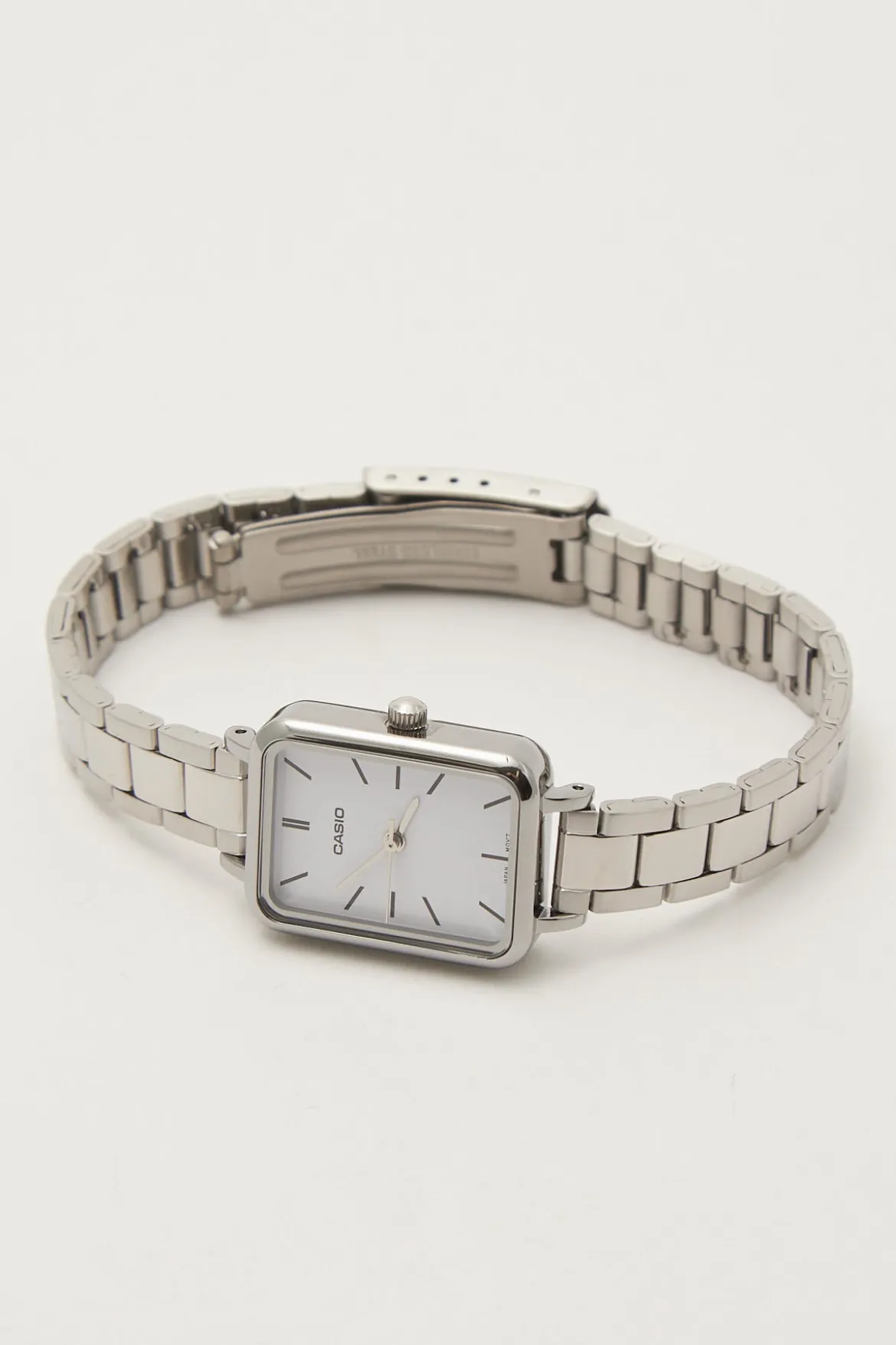 LTP-V009D-7E Ladies Analogue Watch Silver