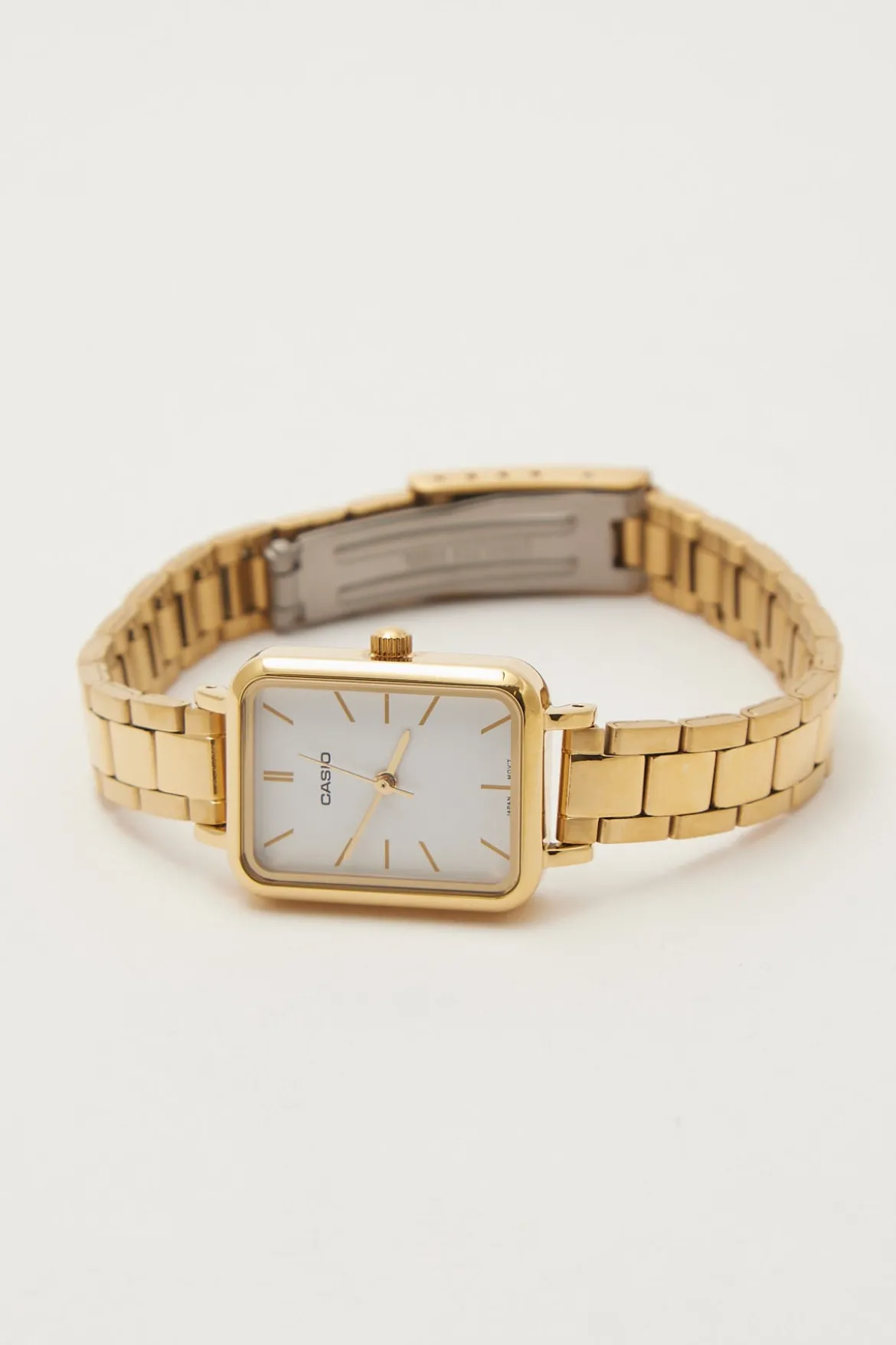 LTPV009G-7E Ladies Analogue Watch Gold Gold