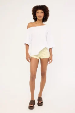 Lucia Micro Shorts Yellow