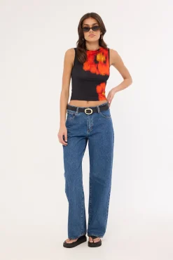 Lucky For You Tank Black