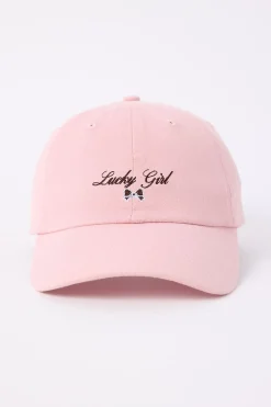 Lucky Girl Cap Light Pink