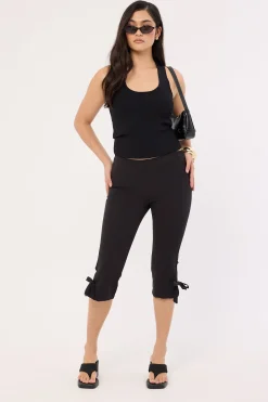 Lucy Capri Pants Black