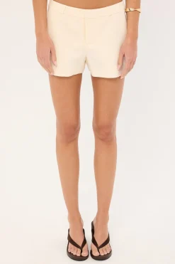 Lula Low Rise Shorts Cream