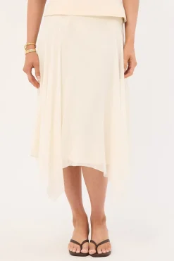 Lula Midi Skirt Cream