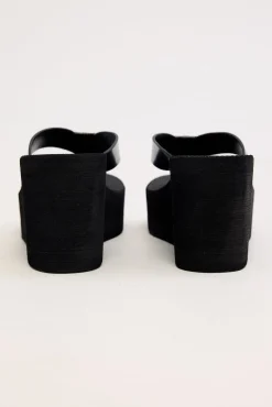 Lulu Black Box Wedge Heel