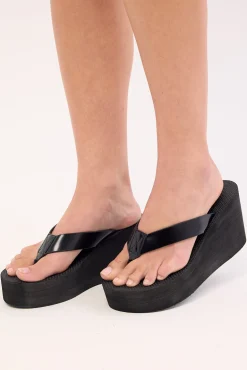 Lulu Black Box Wedge Heel