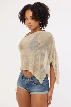 Luminous Poncho Topaz