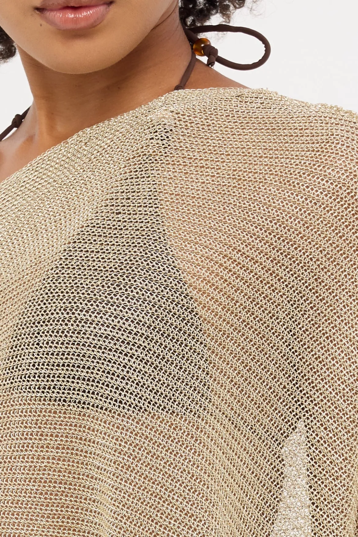 Luminous Poncho Topaz