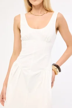 Luna Rosa Maxi Dress Porcelain