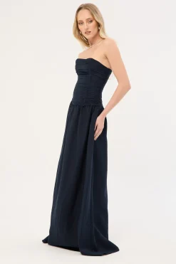 Lush Maxi Dress Navy