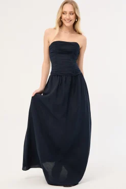 Lush Maxi Dress Navy