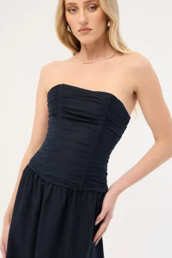 Lush Maxi Dress Navy