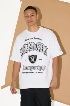 LV-Raiders Coach Tee White