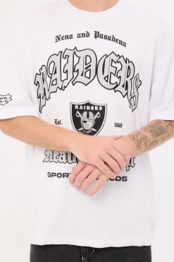 LV-Raiders Coach Tee White