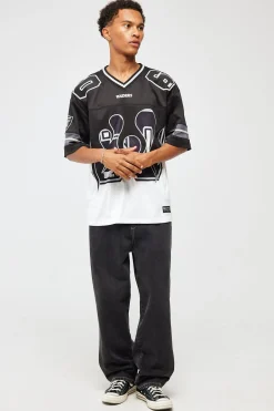 LV-Raiders Flame Jersey Black/White
