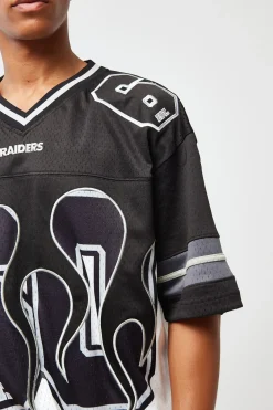 LV-Raiders Flame Jersey Black/White
