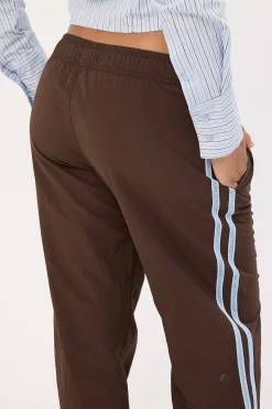 Major League Track Pant Chocolate