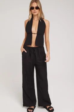 Majorca Beach Pant Black