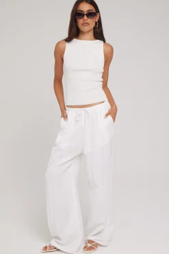Majorca Beach Pant White