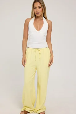 Malaga Beach Pant Lemon