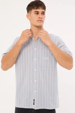 Manners Check Shirt Blue