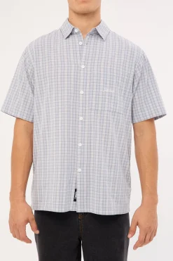 Manners Check Shirt Blue