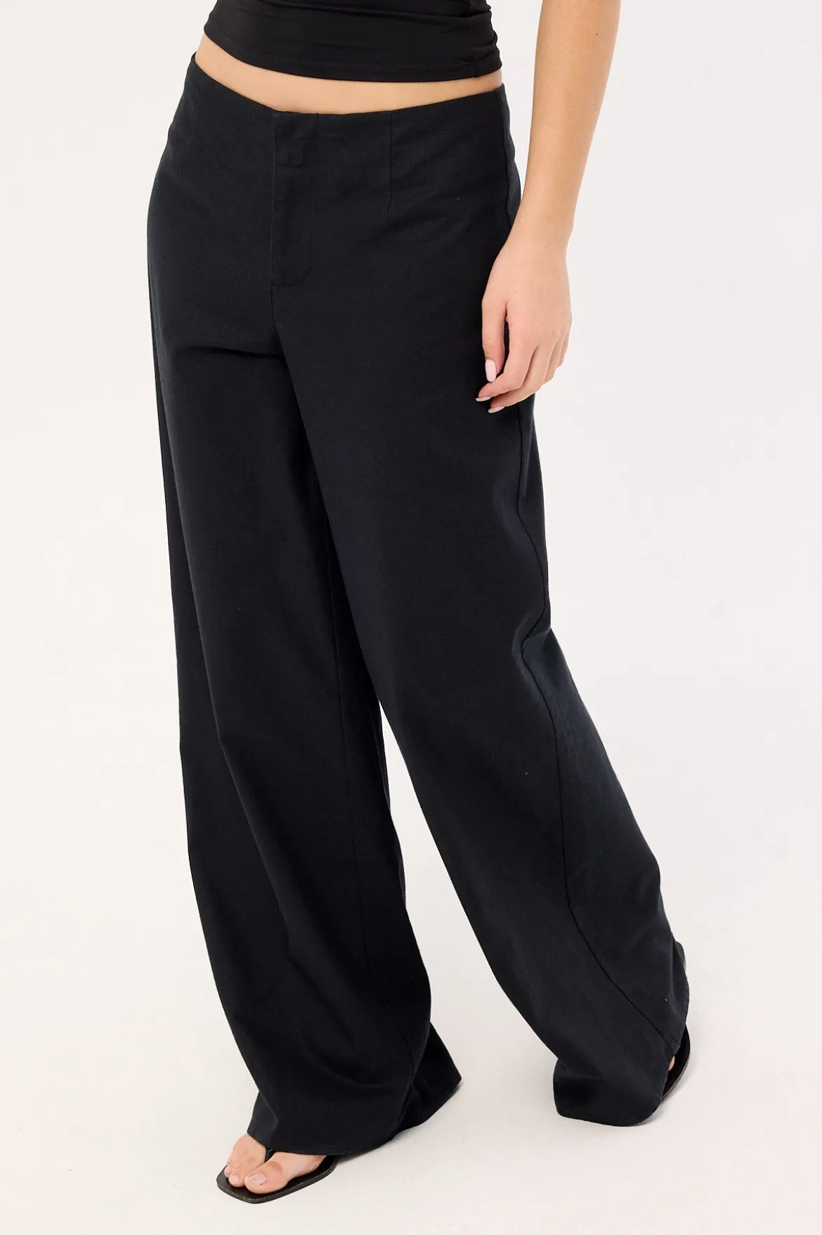 Maple Low Rise Pant Black