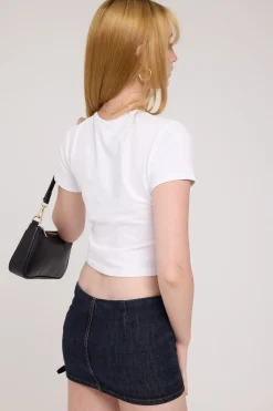 Marbella Mini Skirt Dark Denim