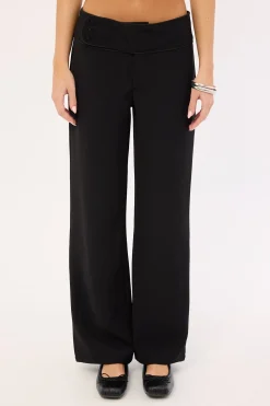 Marcia Mid Rise Pant Black