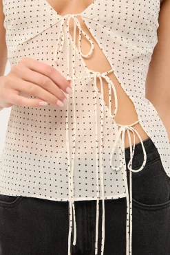 Mariah Cami Porcelain Polka