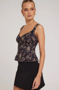 Marigold Melody Cami Top Floral Print