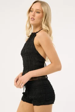 Marisole Micro Shorts Black