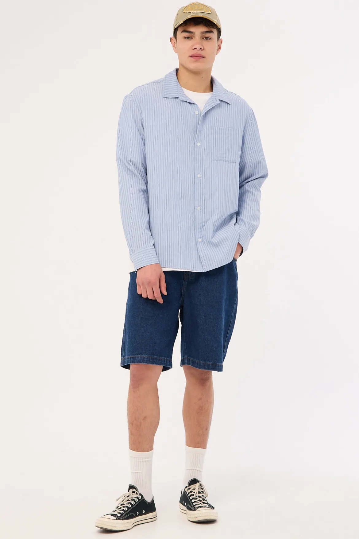 Mark Bull Denim 91 Short Raw Indigo