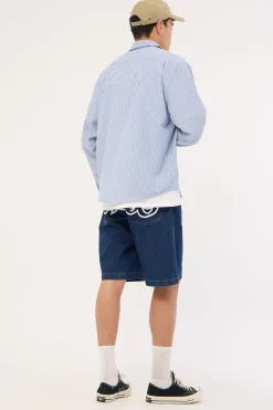 Mark Bull Denim 91 Short Raw Indigo
