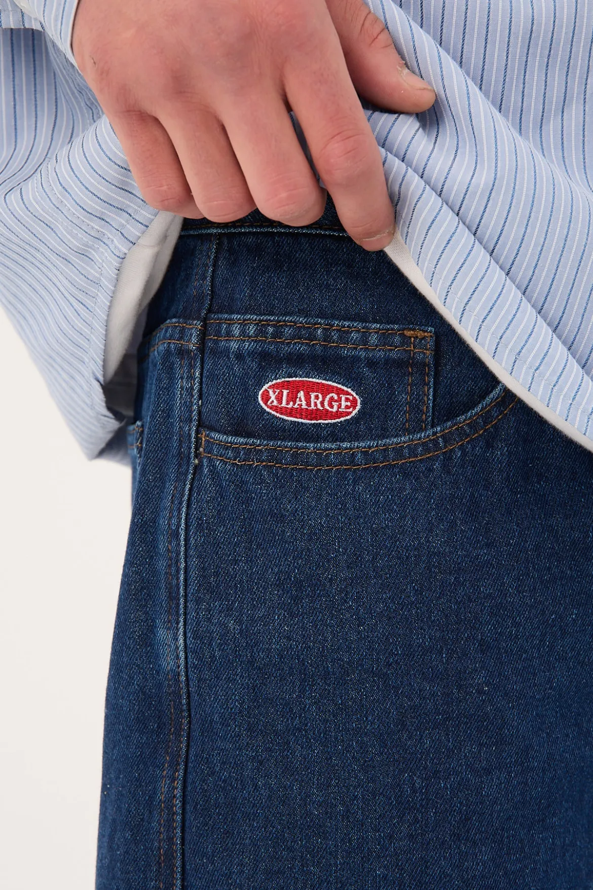 Mark Bull Denim 91 Short Raw Indigo