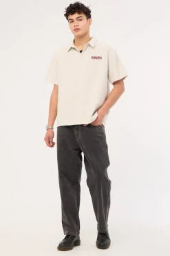 Mark Stripe Shirt Smoke Stripe