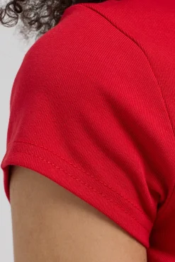 Marker Baby Tee Red