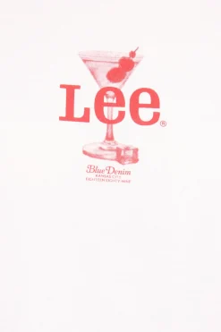 Martini Shrunken Tee Optic White