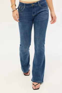 Mary-Kate Jean Mid Blue Denim