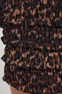 Match Point Mini Skort Leopard