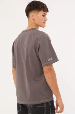 Maybe Today Tee Worn Black