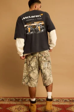 McLaren 1963 Boxy Tee Faded Black