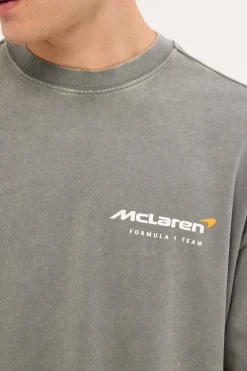 Mclaren 1963 Boxy Tee Washed Black