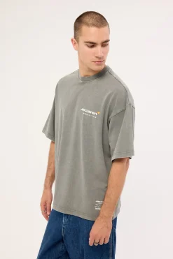 Mclaren 1963 Boxy Tee Washed Black